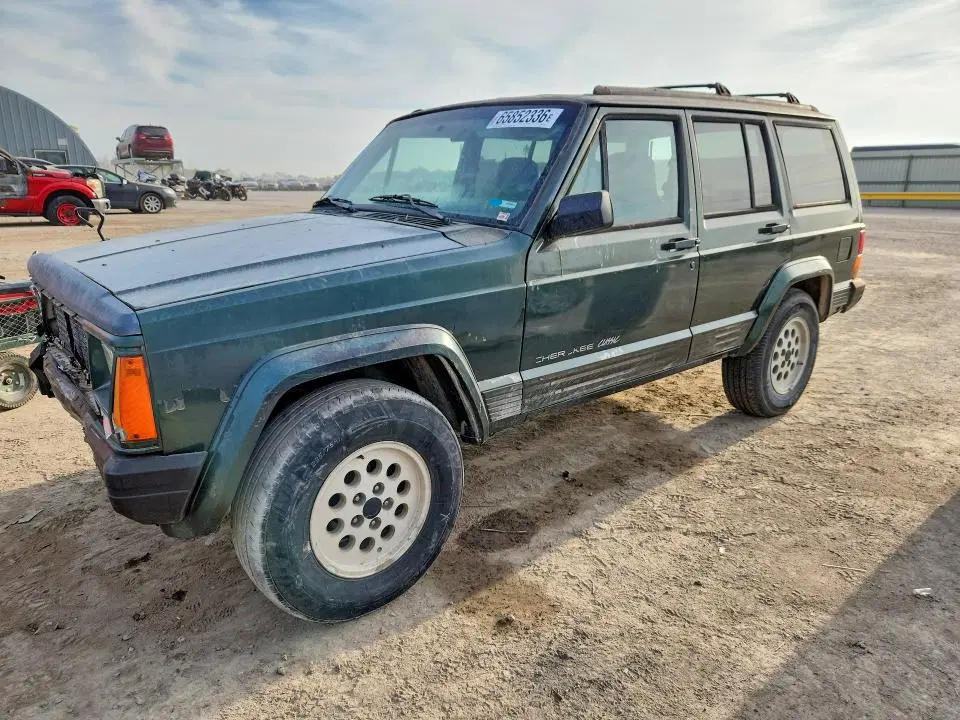 1J4FJ68S7TL336466 — 1996 Jeep Cherokee, Передняя часть, фото до ремонта