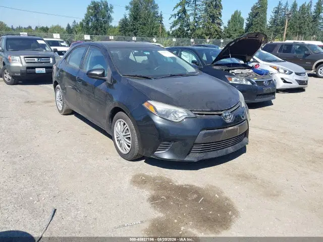 2T1BURHE4FC364163 — 2015 Toyota Corolla LE, естественный износ, фото до ремонта