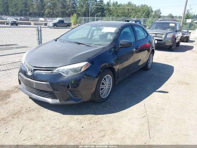 2015 Toyota COROLLA LE VIN 2T1BURHE4FC364163 фото 2