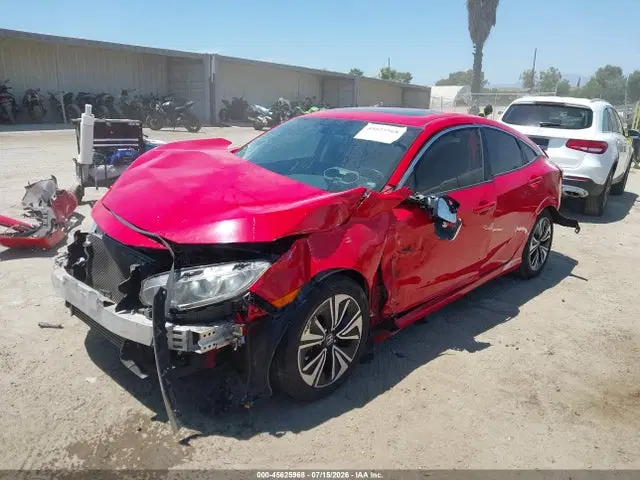 2017 Honda Civic Ex-t VIN 2HGFC1F31HH641806 фото 2