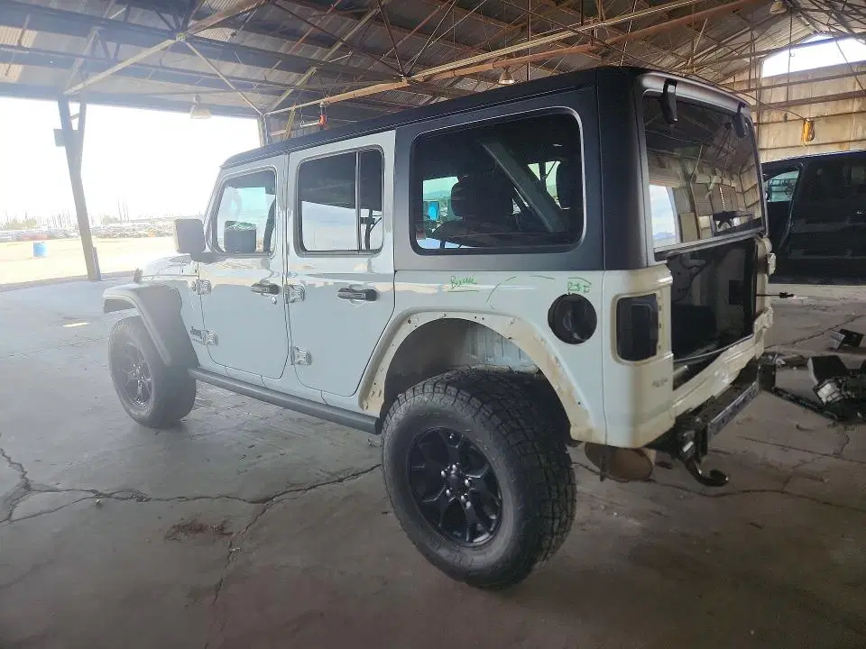 2022 Jeep WRANGLER UNLIMITED VIN 1C4HJXDG7NW223592 фото 2