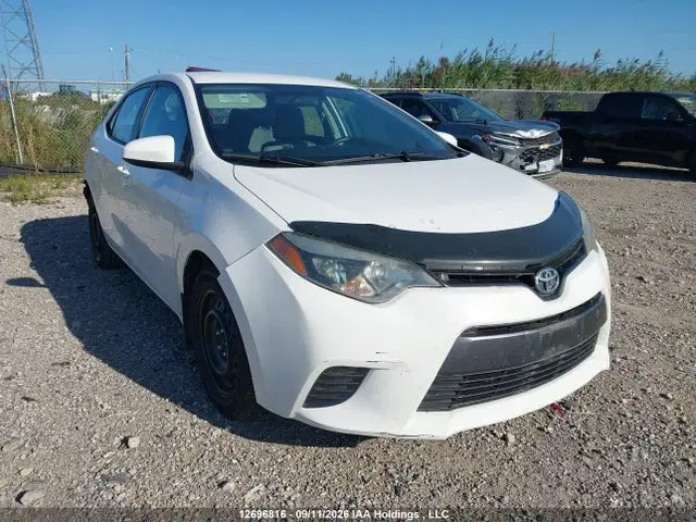 2T1BURHE0GC492854 — 2016 Toyota Corolla L/LE/LE Pls/Prm/S/S Pls, Задняя часть, фото до ремонта