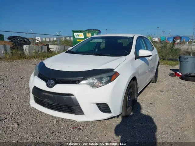 2016 Toyota Corolla L/le/le Pls/prm/s/s Pls VIN 2T1BURHE0GC492854 фото 2