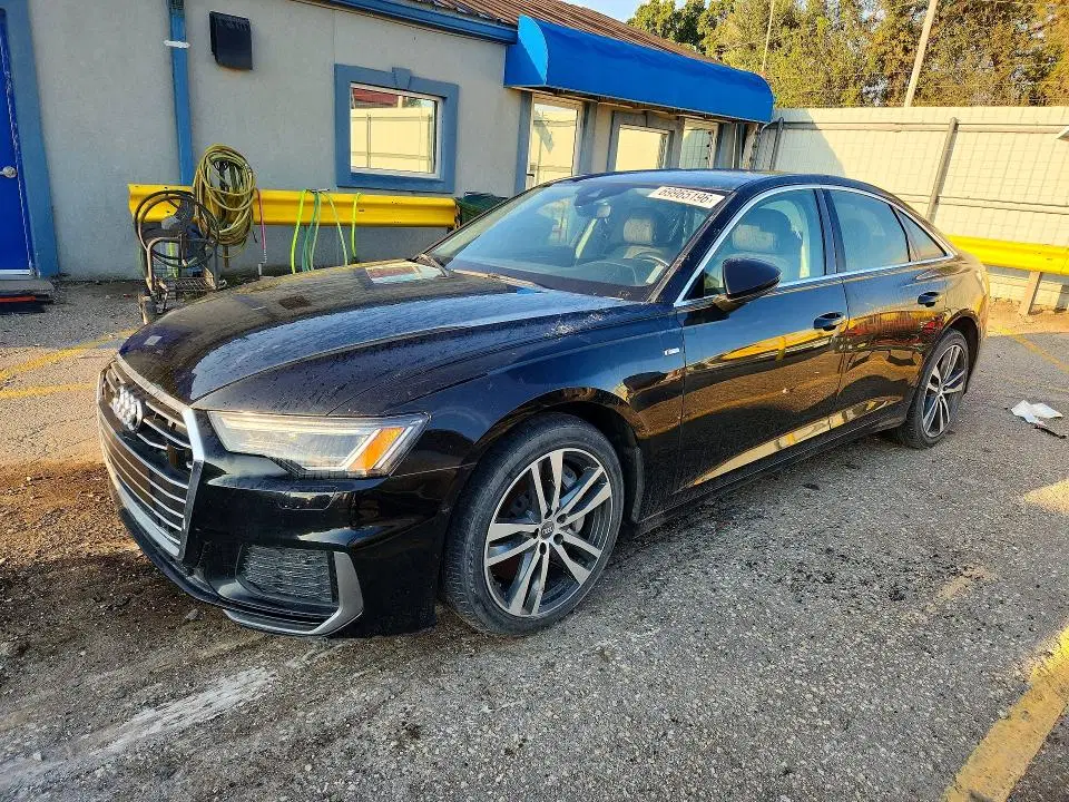 WAUL2AF23KN055826 — 2019 Audi A6, Задняя часть, фото до ремонта