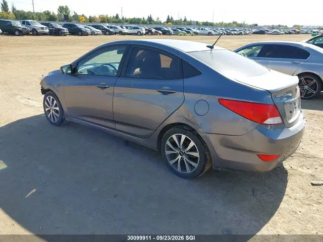 2017 Hyundai ACCENT SE VIN KMHCT4AE6HU183281 фото 3