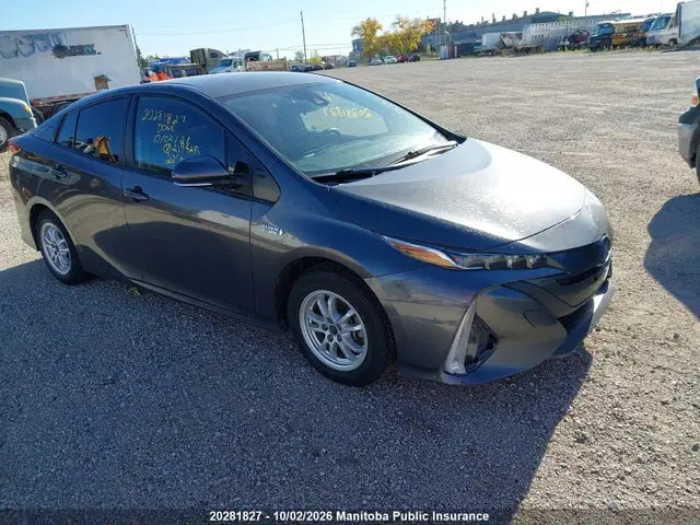 JTDKAMFP8N3219425 — 2022 Toyota Prius Prime, Град, фото до ремонта