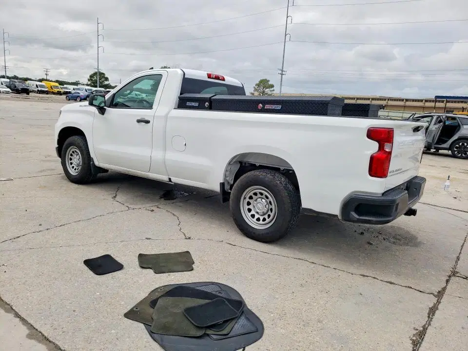 2022 CHEVROLET SILVERADO VIN 3GCNAAED0NG564156 фото 2