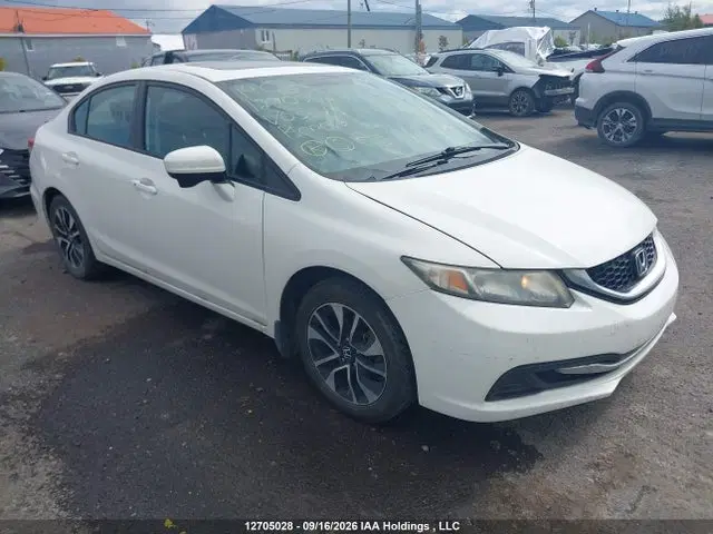 2HGFB2F50EH036231 — 2014 Honda Civic EX, Left Side, фото до ремонта