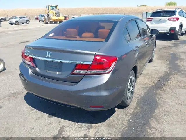 2014 Honda Civic Lx VIN 19XFB2F59EE242285 фото 4