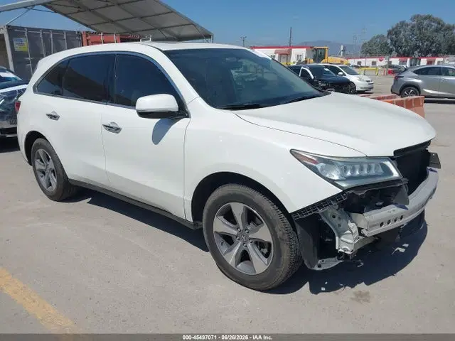 5FRYD3H27GB015281 — 2016 Acura MDX Acurawatch Plus Package, Левый бок (Left Side), фото до ремонта