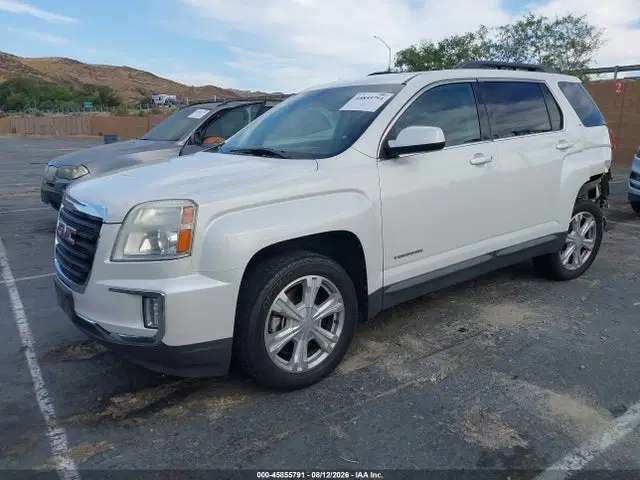 2017 GMC Terrain Sle-2 VIN 2GKALNEK2H6163310 фото 2