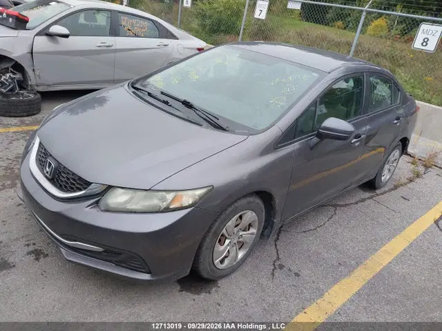 2015 Honda Civic Lx VIN 2HGFB2F48FH017094 фото 2