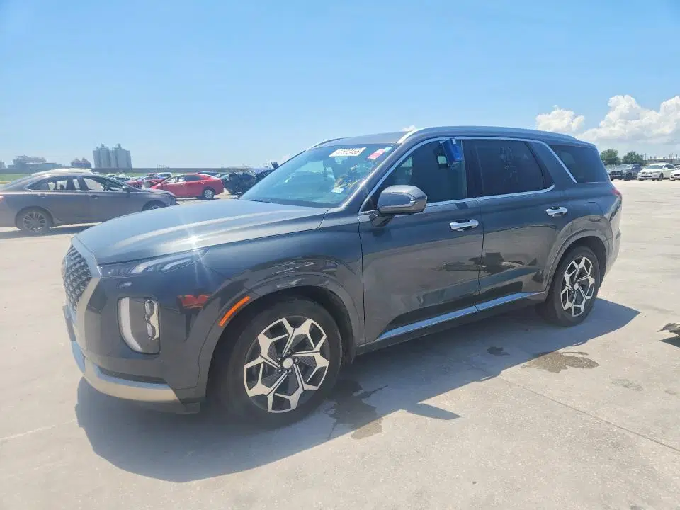KM8R74HE5NU451544 — 2022 Hyundai Palisade, Боковая часть, фото до ремонта