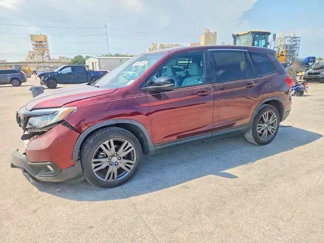 5FNYF7H52LB004728 — 2020 Honda Passport, Передняя часть, фото до ремонта