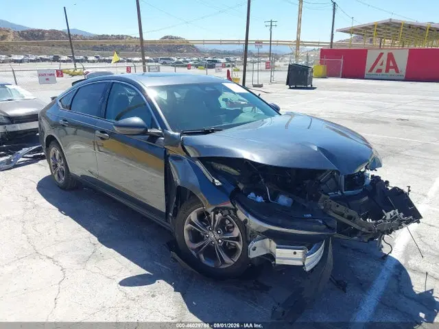 1HGCY1F37RA050593 — 2024 Honda Accord EX, Передняя часть, фото до ремонта