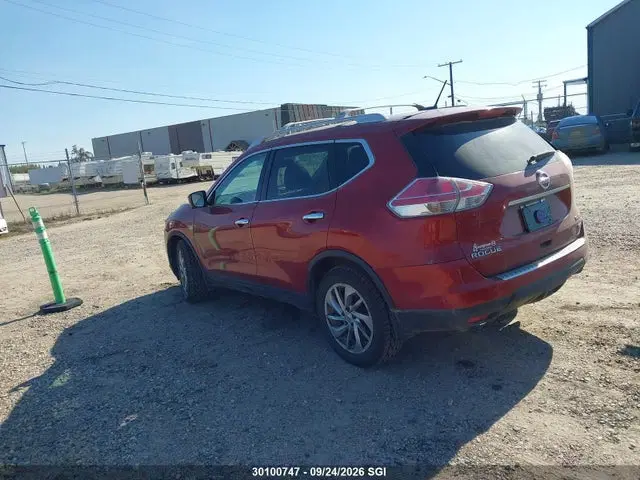 2014 Nissan Rogue S/sl/sv VIN 5N1AT2MV8EC848688 фото 3