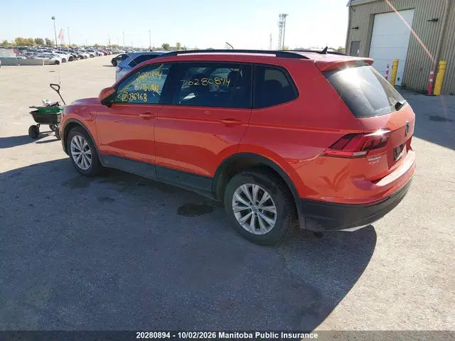 2018 Volkswagen Tiguan 2.0 Tsi VIN 3VV0B7AX8JM036968 фото 3