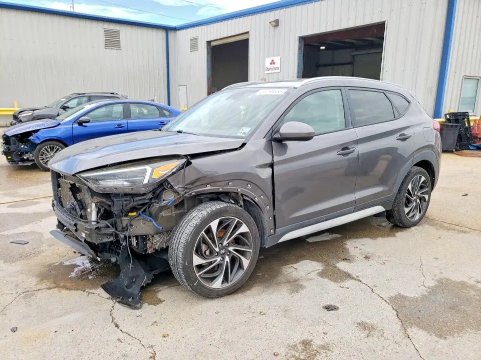 KM8J3CAL9LU127778 — 2020 Hyundai Tucson, Передняя часть, фото до ремонта