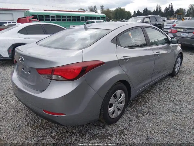 2016 Hyundai ELANTRA SE VIN 5NPDH4AEXGH700360 фото 4