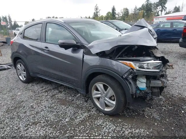 3CZRU6H51KM734462 — 2019 Honda HR-V EX, Передняя часть (Front & Rear), фото до ремонта