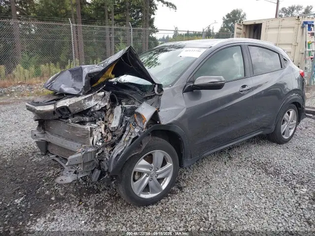 2019 Honda HR-V EX VIN 3CZRU6H51KM734462 фото 2