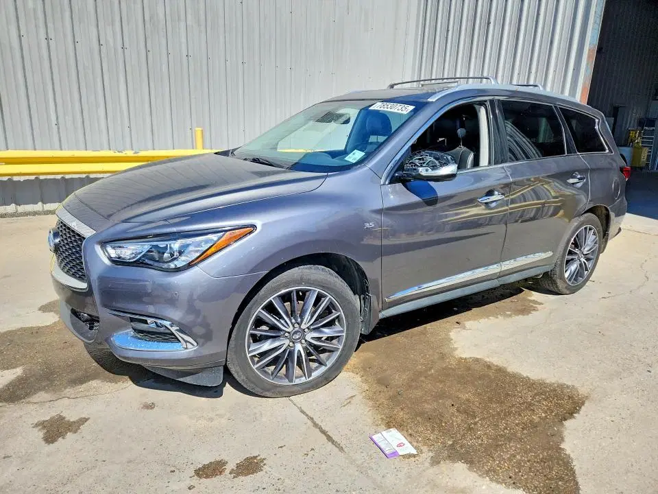 5N1DL0MNXKC549670 — 2019 Infiniti QX60, Вандализм, фото до ремонта