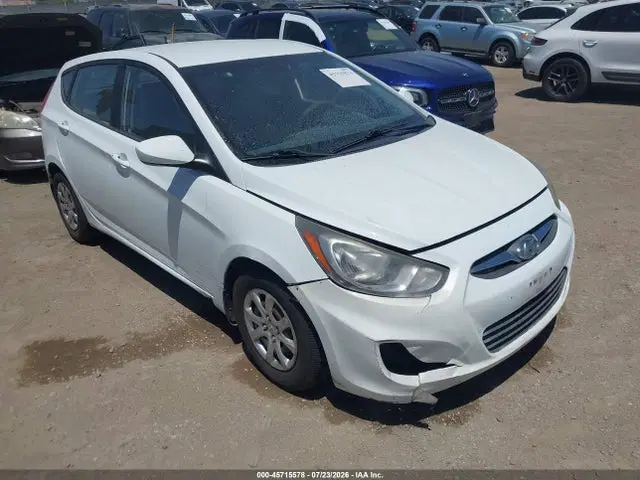KMHCT5AE0EU176652 — 2014 Hyundai Accent GS, Естественный износ, фото до ремонта