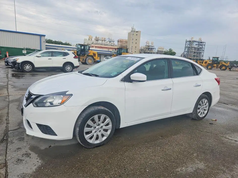 3N1AB7AP1KY228295 — 2019 Nissan Sentra, Мелкие вмятины и царапины, фото до ремонта