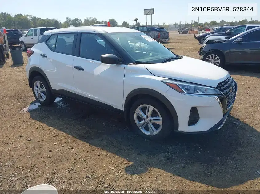 3N1CP5BV5RL528344 — 2024 Nissan Kicks, Левая сторона, фото до ремонта