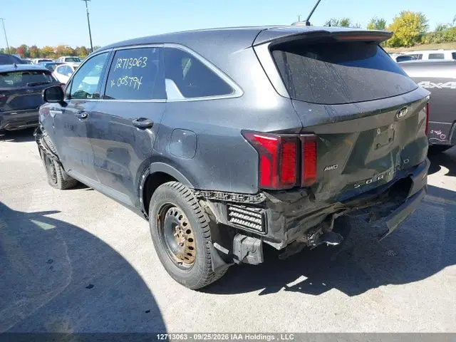 2021 KIA Sorento 2.5l Lx Premium/2.5l Lx+/2.5t Ex/2.5t Ex+ VIN 5XYRGDLCXMG003794 фото 3