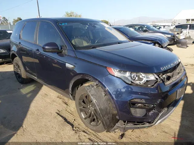 SALCR2BG5HH643622 — 2017 Land Rover Discovery Sport Hse, Передняя часть, фото до ремонта