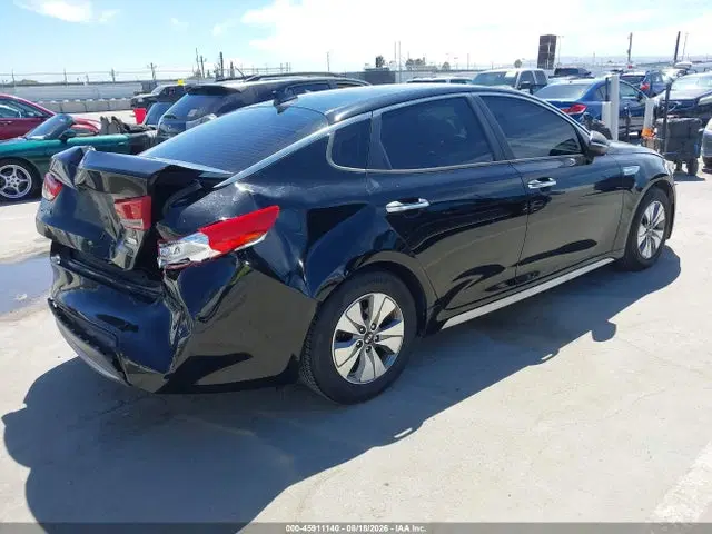 2017 KIA OPTIMA HYBRID VIN KNAGT4LE2H5009220 фото 4
