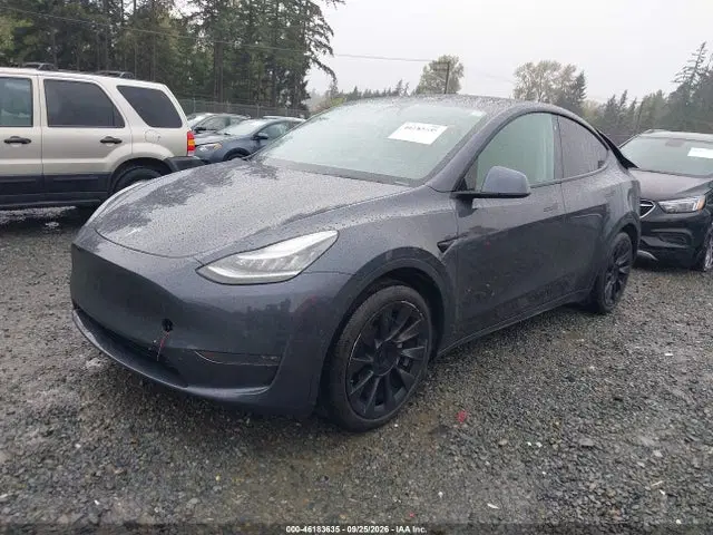 2020 Tesla Model Y Long Range Dual Motor All-wheel Drive VIN 5YJYGDEE8LF022571 фото 2