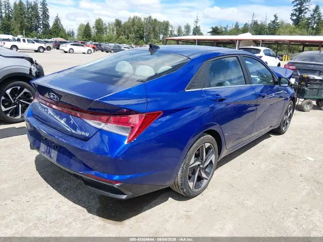 2023 Hyundai Elantra Hybrid Limited VIN KMHLN4AJXPU065210 фото 4