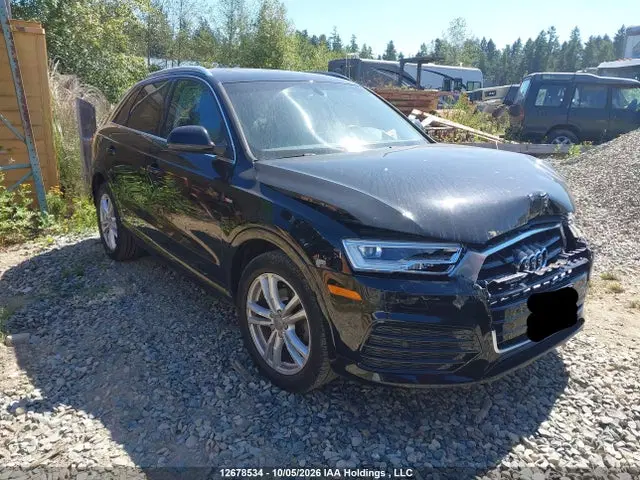 WA1GFCFS5GR000714 — 2016 Audi Q3 Prestige, Передняя часть, фото до ремонта