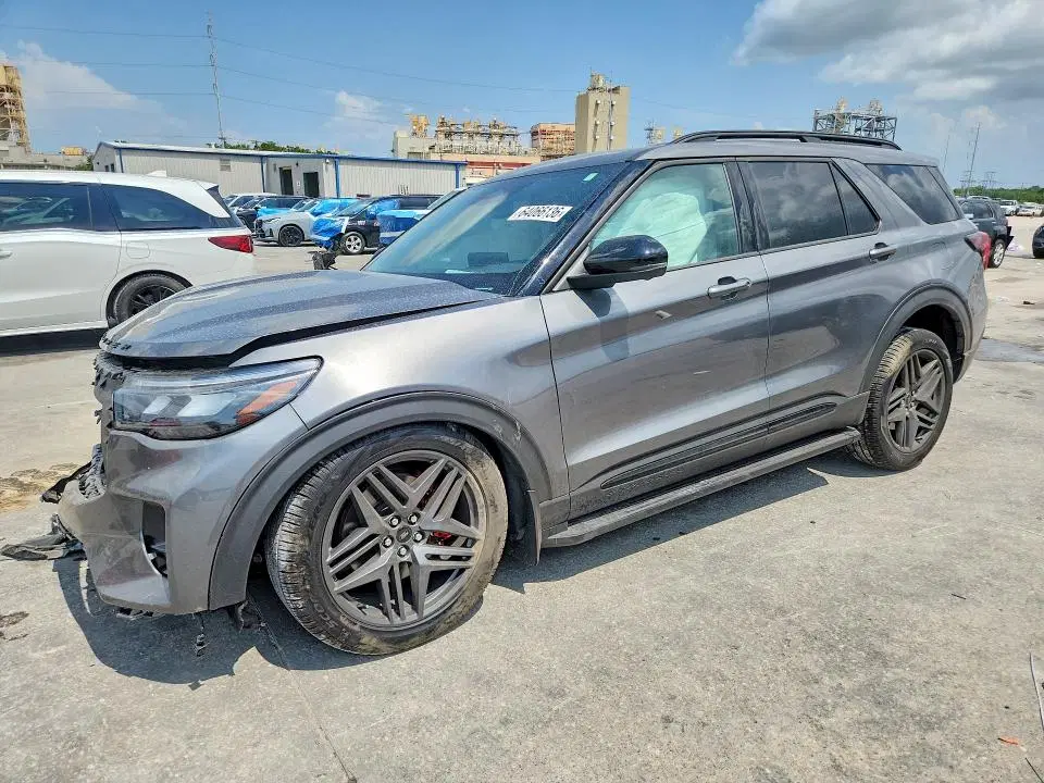 1FMWK8GCXTGB58887 — 2026 Ford Explorer, Передняя часть, фото до ремонта