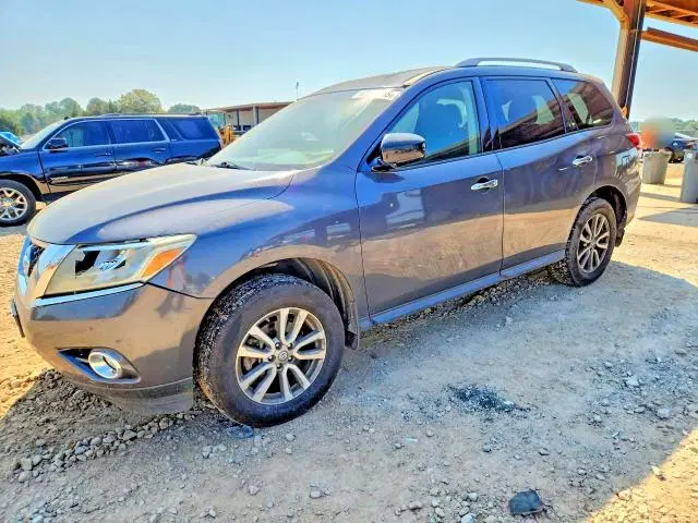 5N1AR2MN4DC621818 — 2013 Nissan Pathfinder, Передняя часть, фото до ремонта