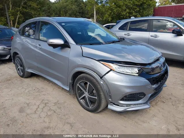 3CZRU6H98LM101509 — 2020 Honda HR-V Touring, Передняя часть, фото до ремонта