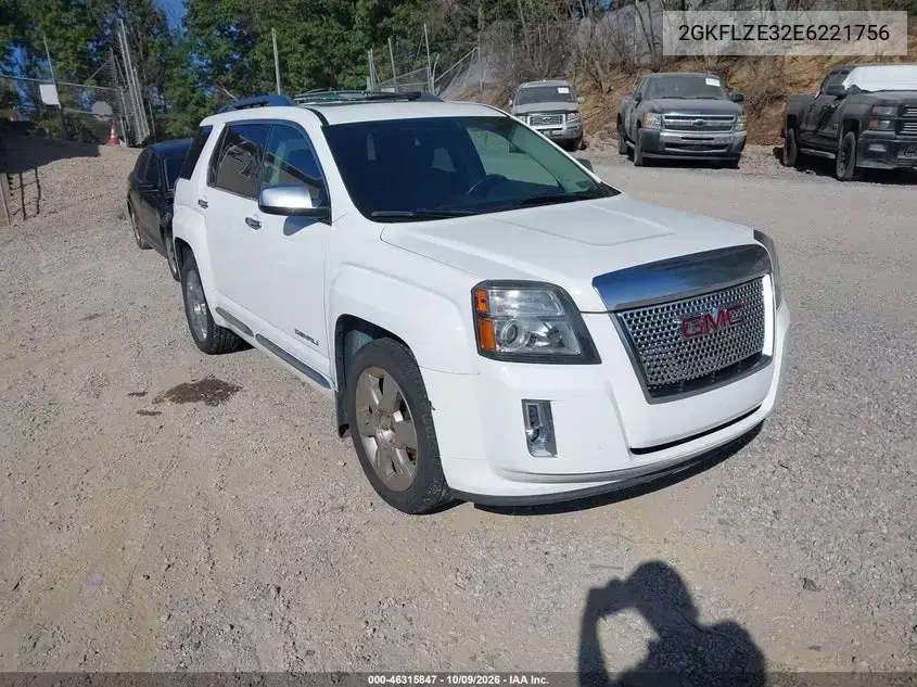2GKFLZE32E6221756 — 2014 GMC Terrain, Естественный износ, фото до ремонта