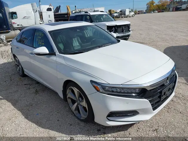 1HGCV1F95JA802034 — 2018 Honda Accord Touring, Задняя часть справа (Right Rear), фото до ремонта