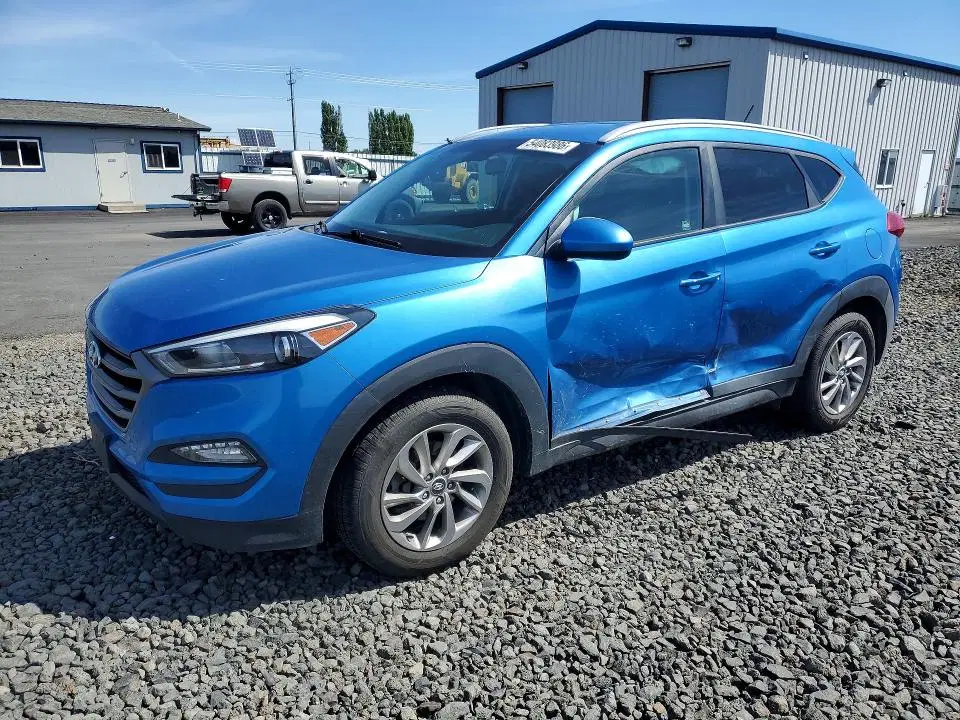 KM8J3CA43GU106519 — 2016 Hyundai Tucson, боковая часть, фото до ремонта