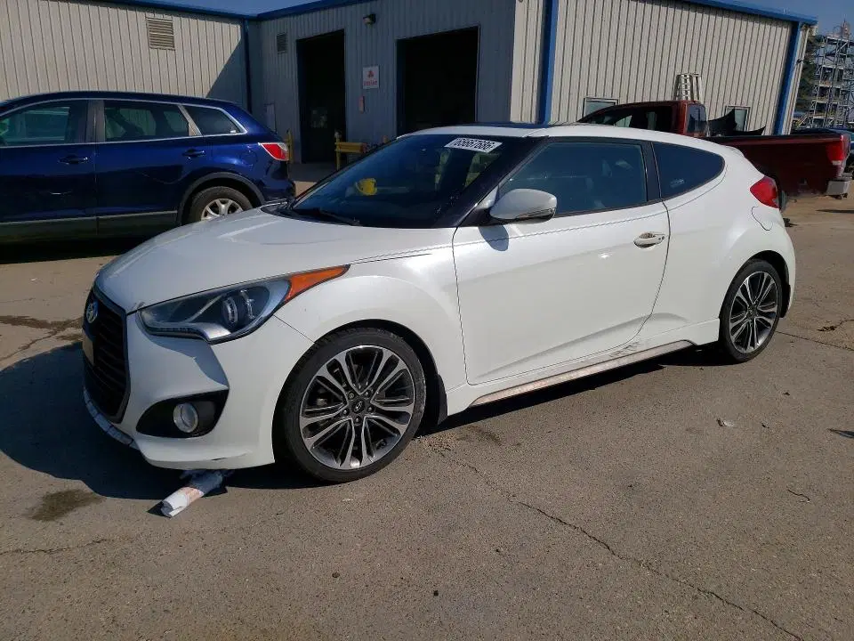 2016 HYUNDAI VELOSTER VIN KMHTC6AE6GU280085 фото 2
