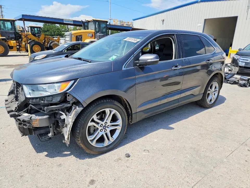 2FMPK3K96HBC03325 — 2017 Ford EDGE, Передняя часть, фото до ремонта
