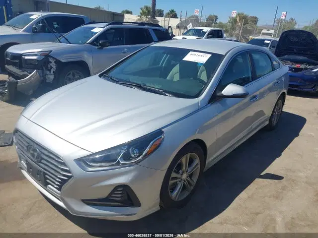 2018 Hyundai SONATA SEL VIN 5NPE34AF2JH647172 фото 2