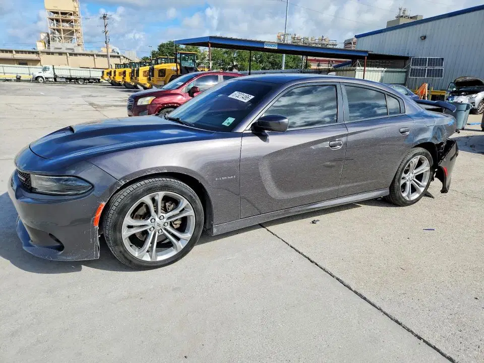 2C3CDXCT9MH652914 — 2021 Dodge Charger, Задняя часть, фото до ремонта