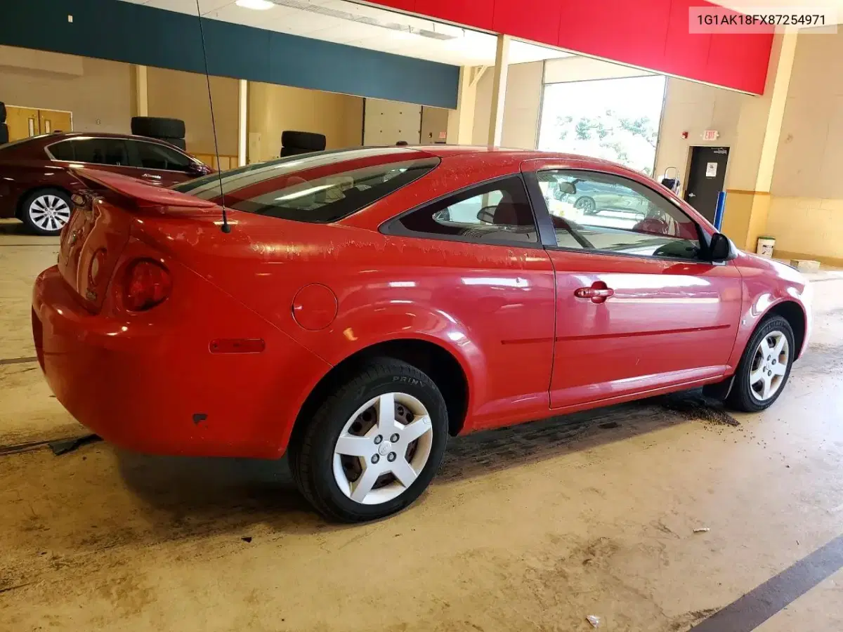 2008 Chevrolet Cobalt Ls VIN 1G1AK18FX87254971 фото 3