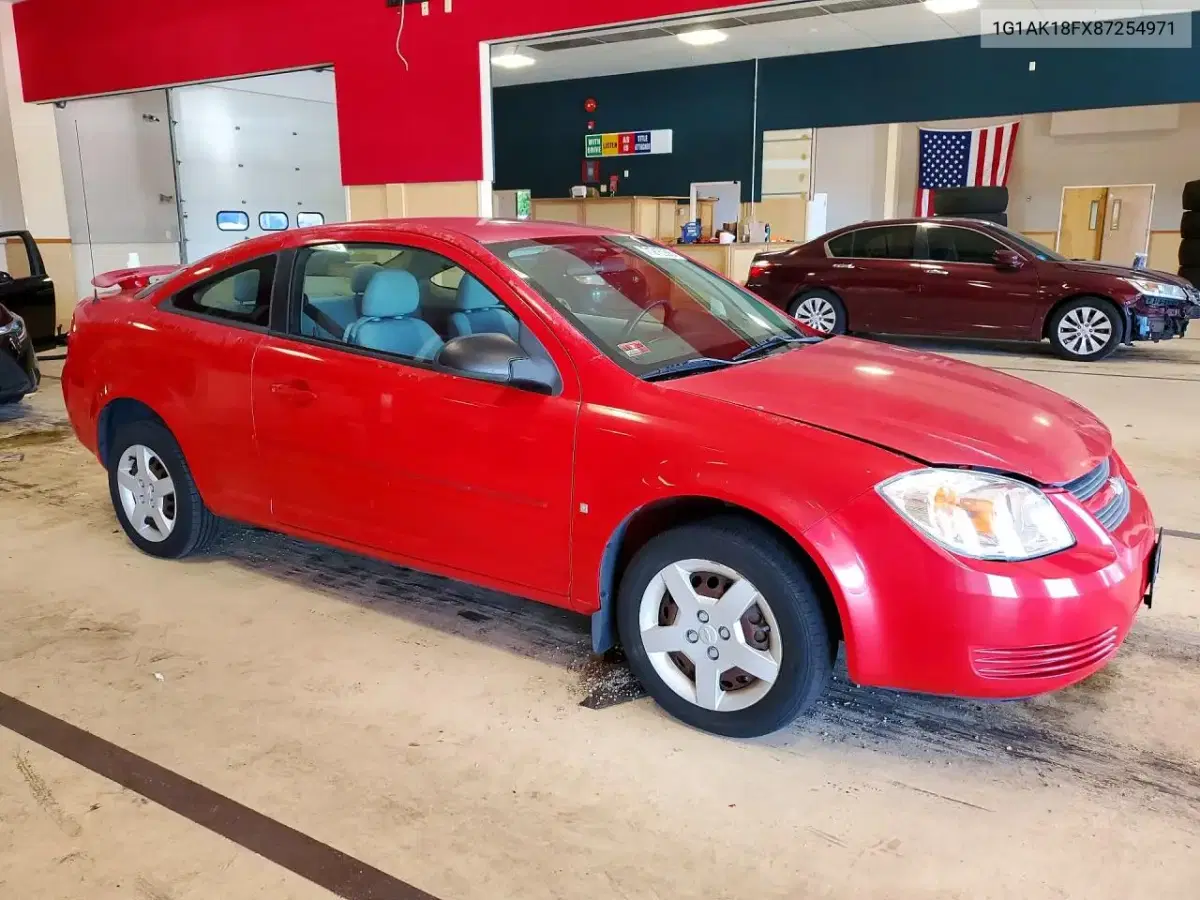 2008 Chevrolet Cobalt Ls VIN 1G1AK18FX87254971 фото 4