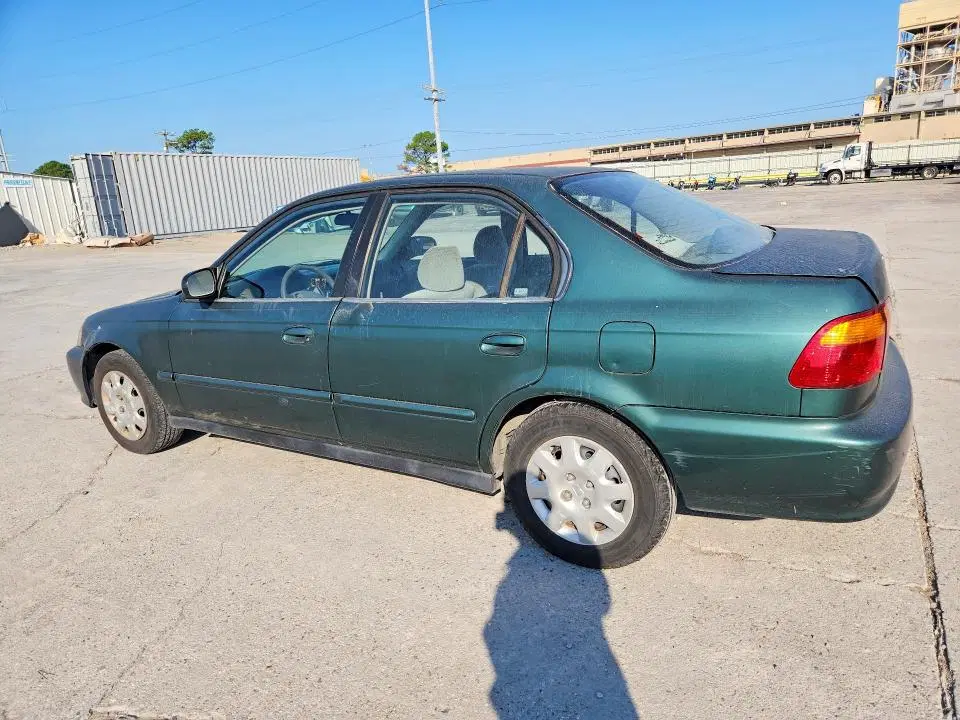 2000 HONDA CIVIC VIN 2HGEJ6616YH594494 фото 2