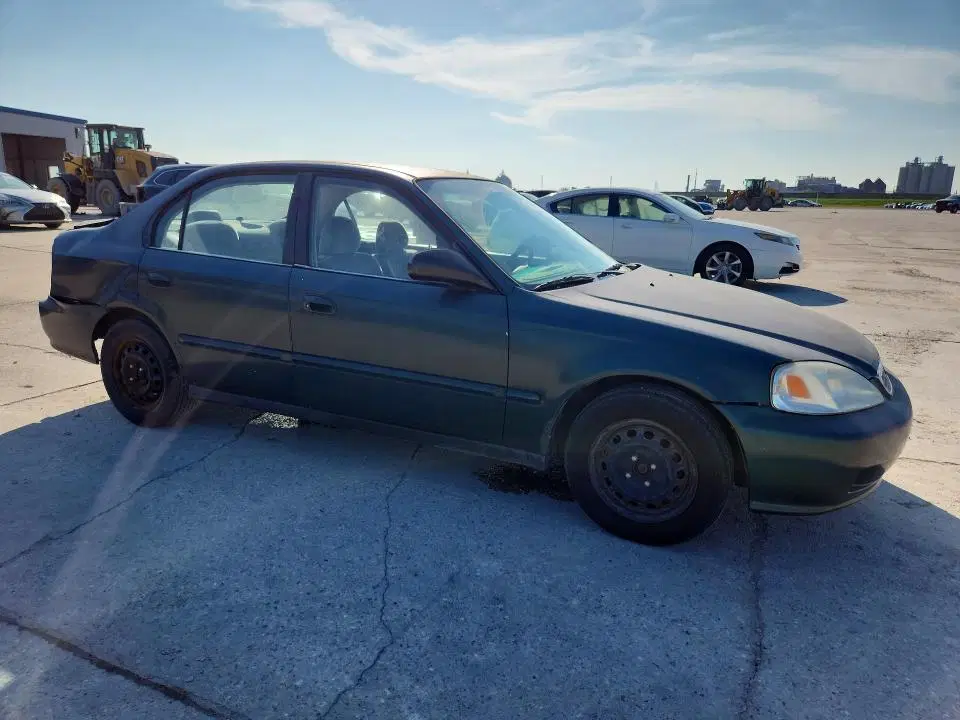 2000 HONDA CIVIC VIN 2HGEJ6616YH594494 фото 4
