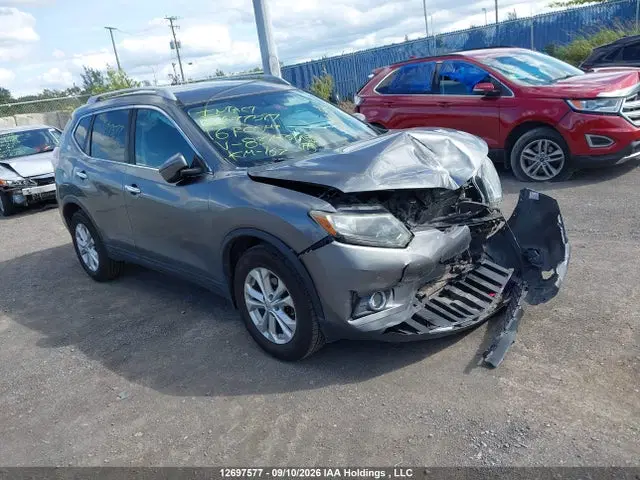 5N1AT2MT8GC837031 — 2016 Nissan Rogue, Передняя часть, фото до ремонта